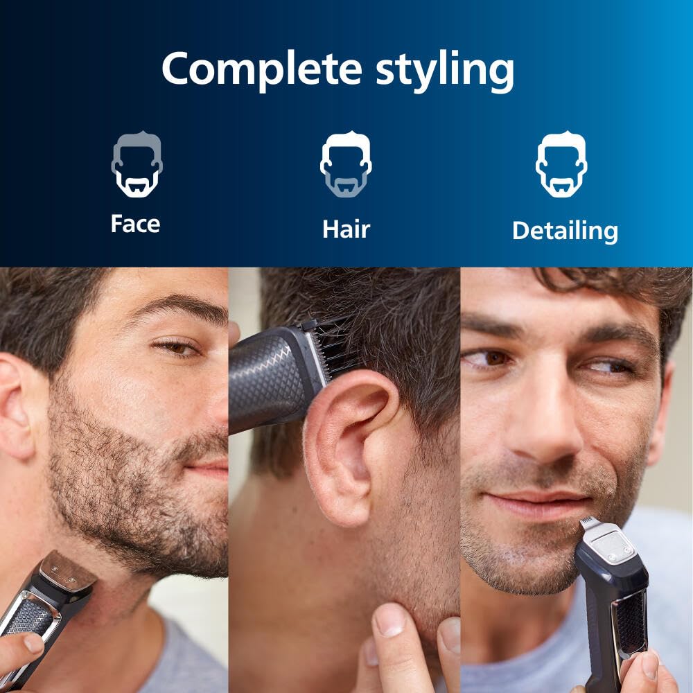 Philips Norelco All-in-One 3000 13-in-1 Trimmer, Face & Hair, Comfort Tips
