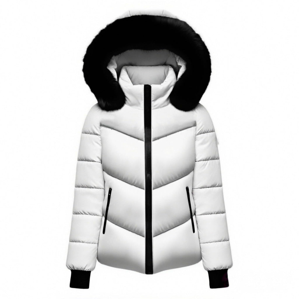 Winter Jackets For Women Uk Womens Zip Up Coats Plus Size Puffer Coat Ladies Heated Fleece Jacket With Hood Lightweight Quilted Down Cozy Cardigans Body Warmers Trench Coats Outdoor Fashion Clothes