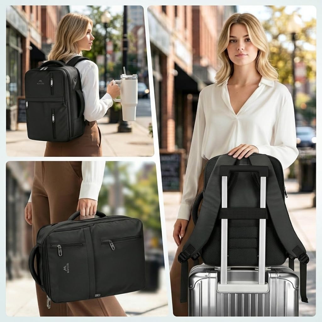 MATEIN for New Ryanair Cabin Bags 40x30x20, Travel Backpack Cabin Size