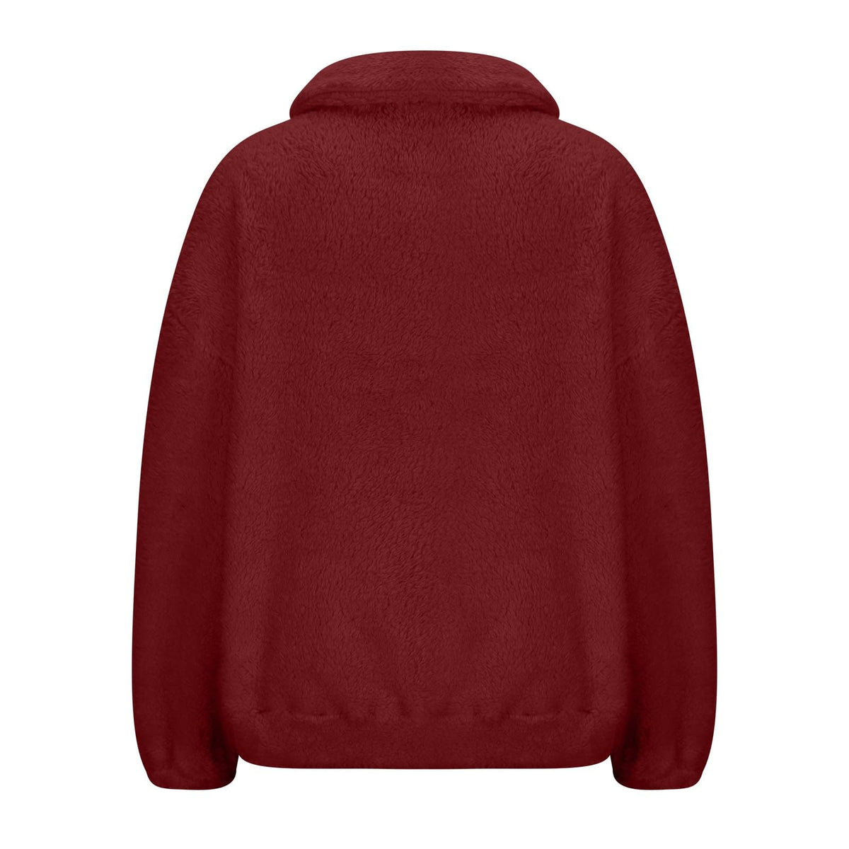 Teddy Fleece Jacket Women 2026 Fashion Half Zip Crop Long Sleeve Stand Collar Fleece Tunic Tops Blouse Zip Up Double Jumpers Loose Fit Casual Fluffy Pullover Tops Sweatshirts Fall Winter Warm Coats