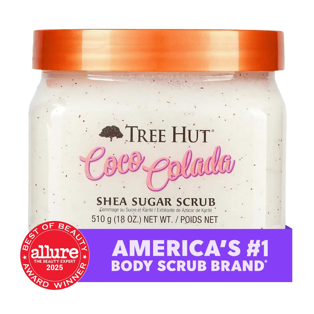 Tree Hut Body Scrub, Vitamin C, 18 Oz