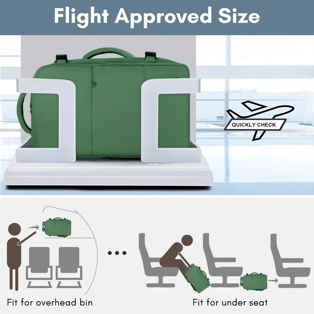 Taygeer Ryanair Cabin Bags 40x30x20 Underseat, Travel Backpack Cabin Size