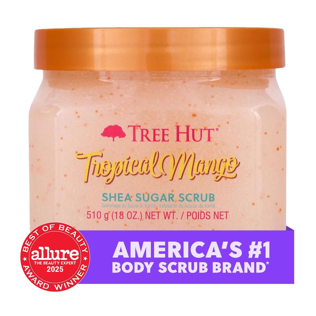 Tree Hut Body Scrub, Vitamin C, 18 Oz