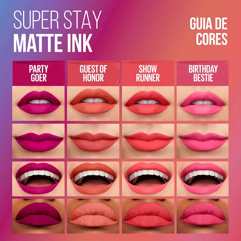 Maybelline Super Stay Matte Ink Liquid Lipstick Makeup, Mover