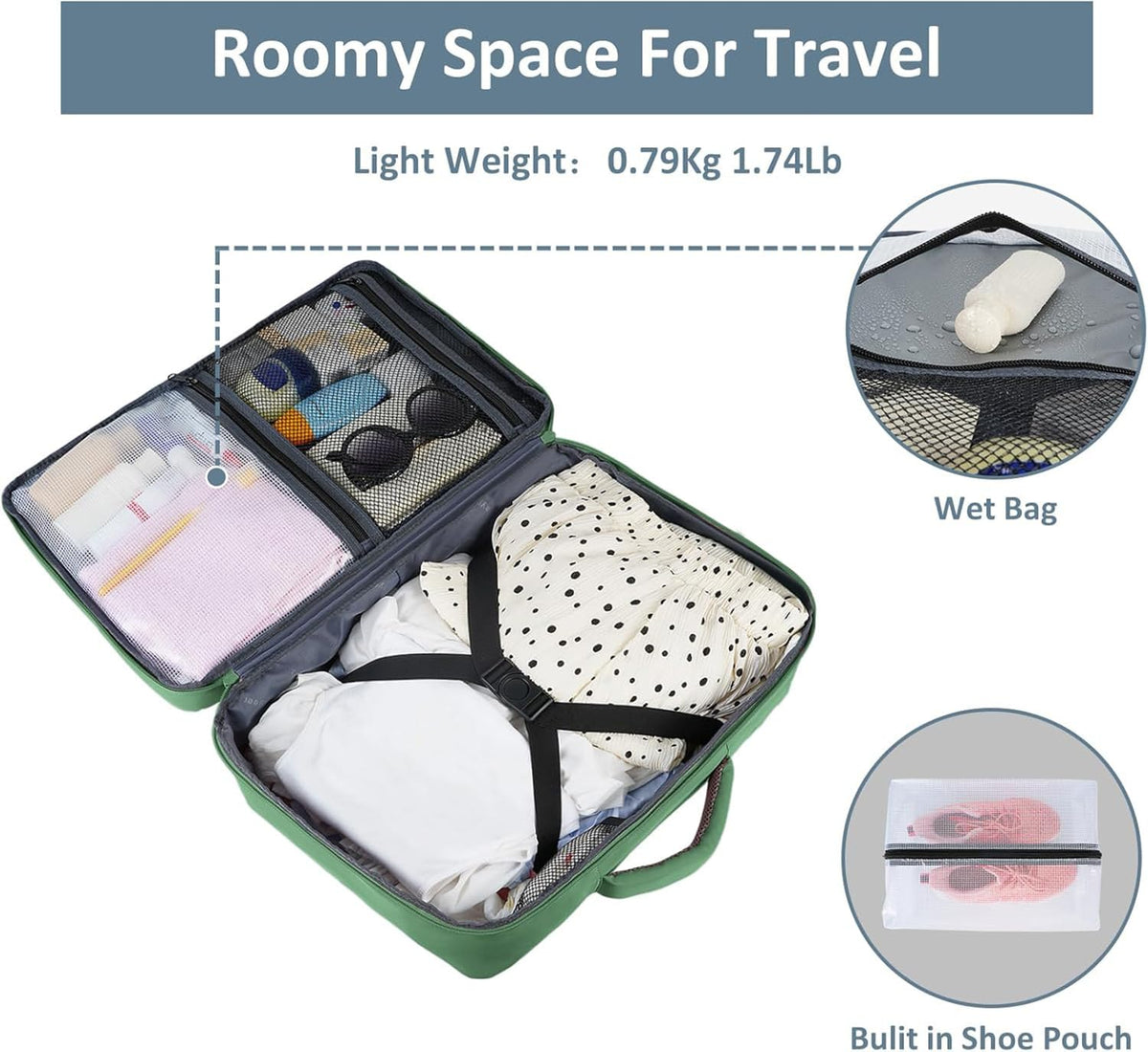Taygeer Ryanair Cabin Bags 40x30x20 Underseat, Travel Backpack Cabin Size