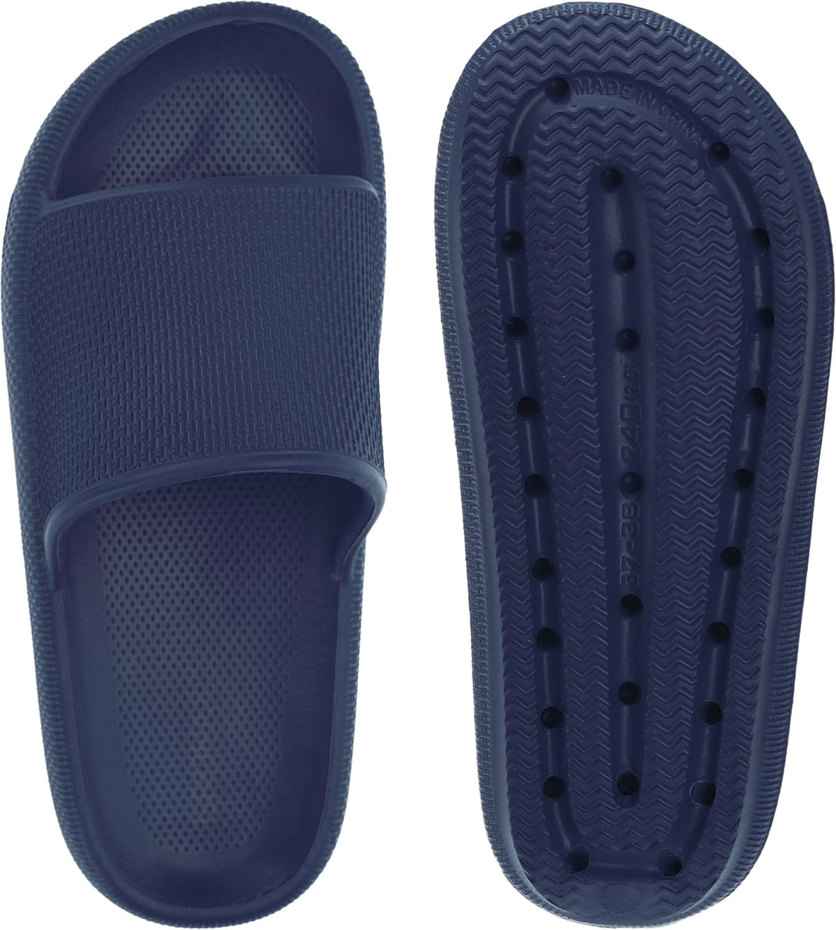 BRONAX Cushioned Thick Sole Pillow Slippers for Women and Men Y10