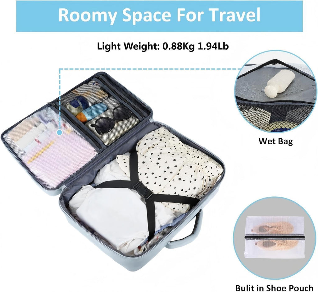 Taygeer Ryanair Cabin Bags 40x30x20 Underseat, Travel Backpack Cabin Size