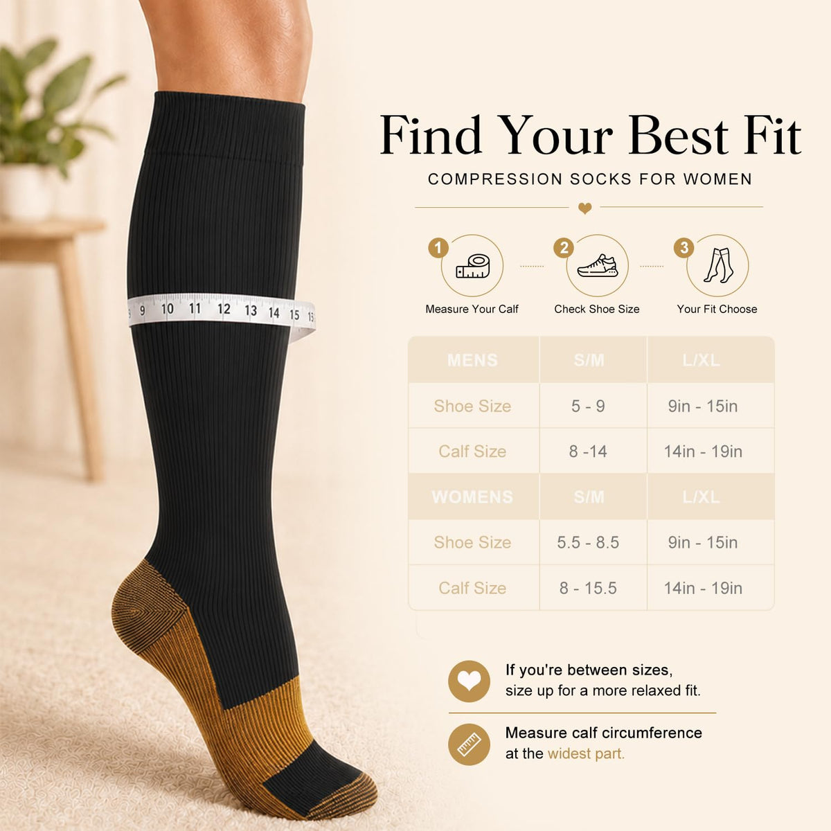 Laite Hebe 4 Pairs-Compression Socks for Women&Men Circulation-Best Support for Nurses,Running,Athletic