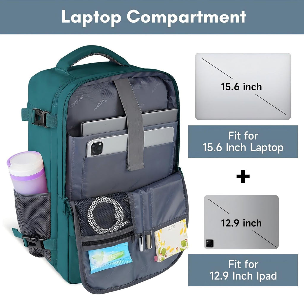 Taygeer Ryanair Cabin Bags 40x30x20 Underseat, Travel Backpack Cabin Size