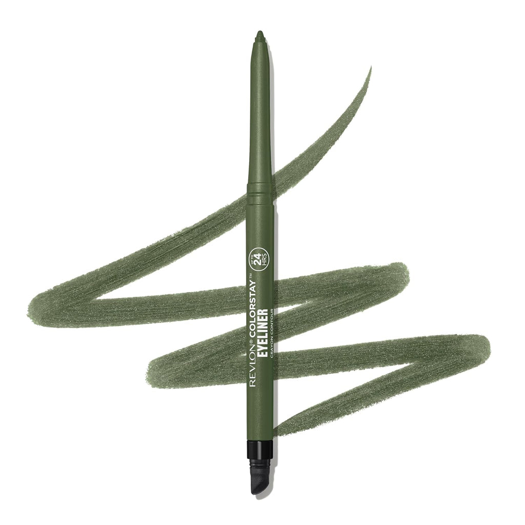 Revlon ColorStay Pencil Waterproof Eyeliner, 202 Black Brown, 0.01 oz