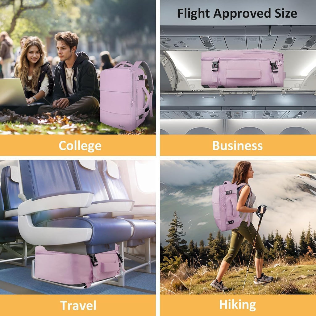 Taygeer Ryanair Cabin Bags 40x30x20 Underseat, Travel Backpack Cabin Size