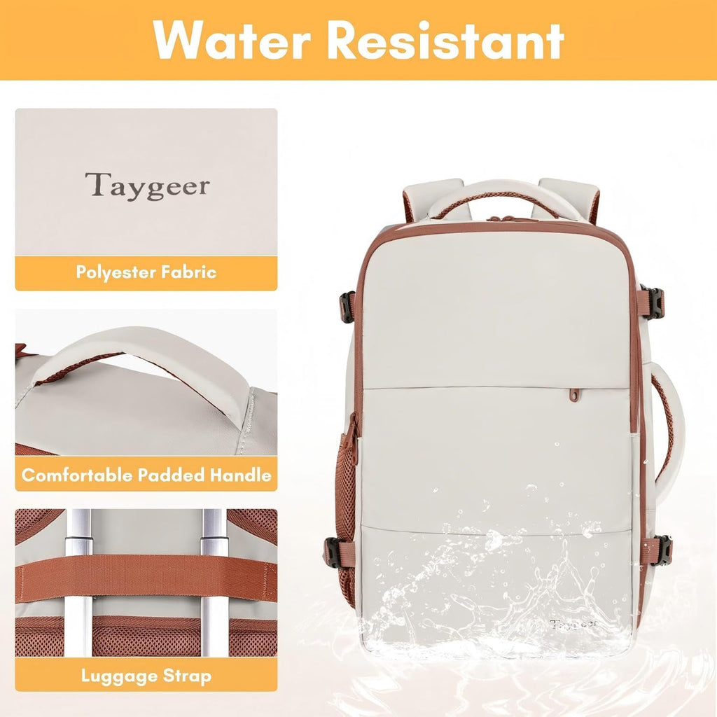 Taygeer Ryanair Cabin Bags 40x30x20 Underseat, Travel Backpack Cabin Size
