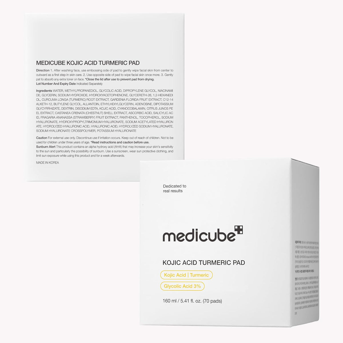 medicube Toner Pads Zero Pore Pad 2.0 for Exfoliation and Pore Care