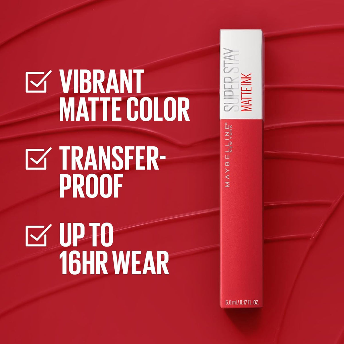 Maybelline Super Stay Matte Ink Liquid Lipstick Makeup, Mover