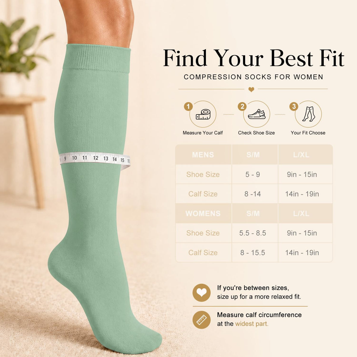Laite Hebe 4 Pairs-Compression Socks for Women&Men Circulation-Best Support for Nurses,Running,Athletic