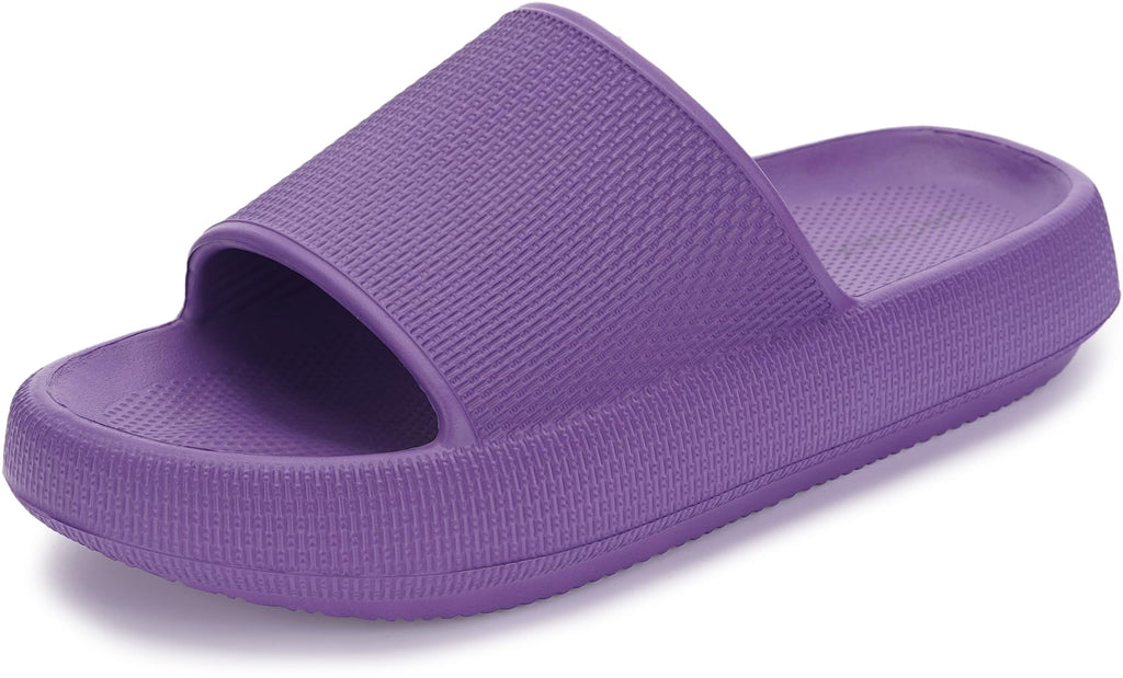 BRONAX Cushioned Thick Sole Pillow Slippers for Women and Men Y10