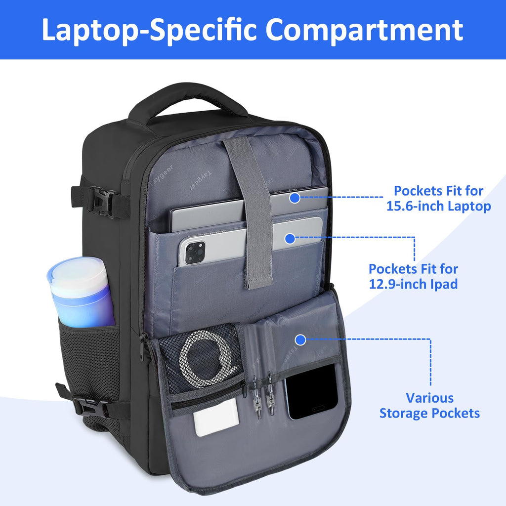Taygeer Ryanair Cabin Bags 40x30x20 Underseat, Travel Backpack Cabin Size