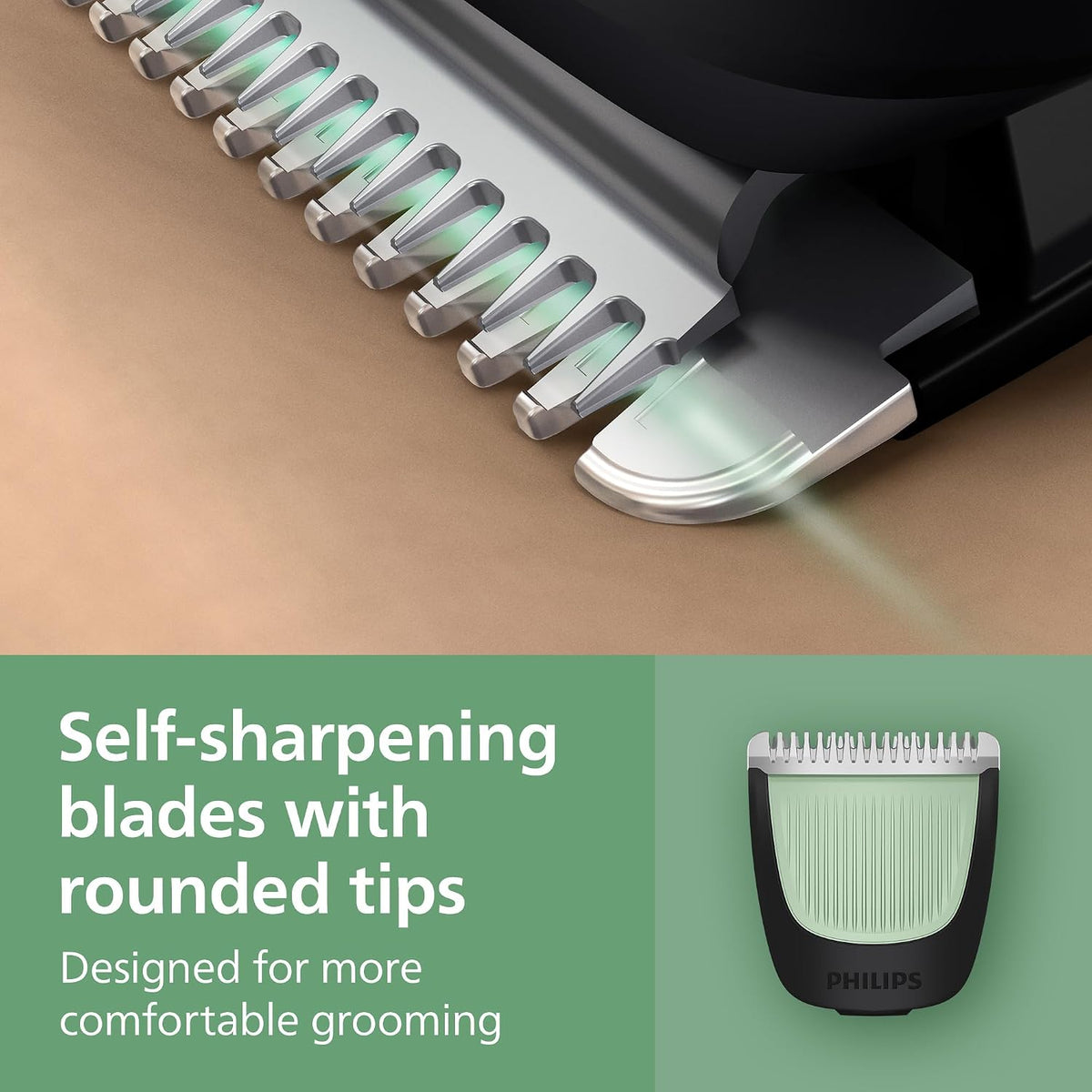 Philips Norelco All-in-One 3000 13-in-1 Trimmer, Face & Hair, Comfort Tips