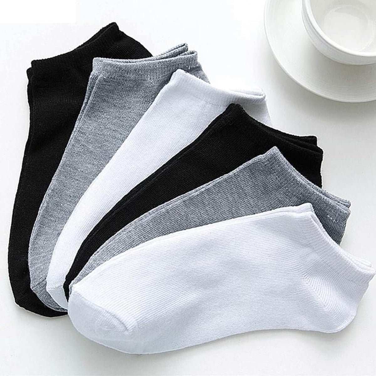 12-30 Pairs Low Cut Ankle Socks for Women No Show Casual Breathable Athletic Socks Bulk for Sport