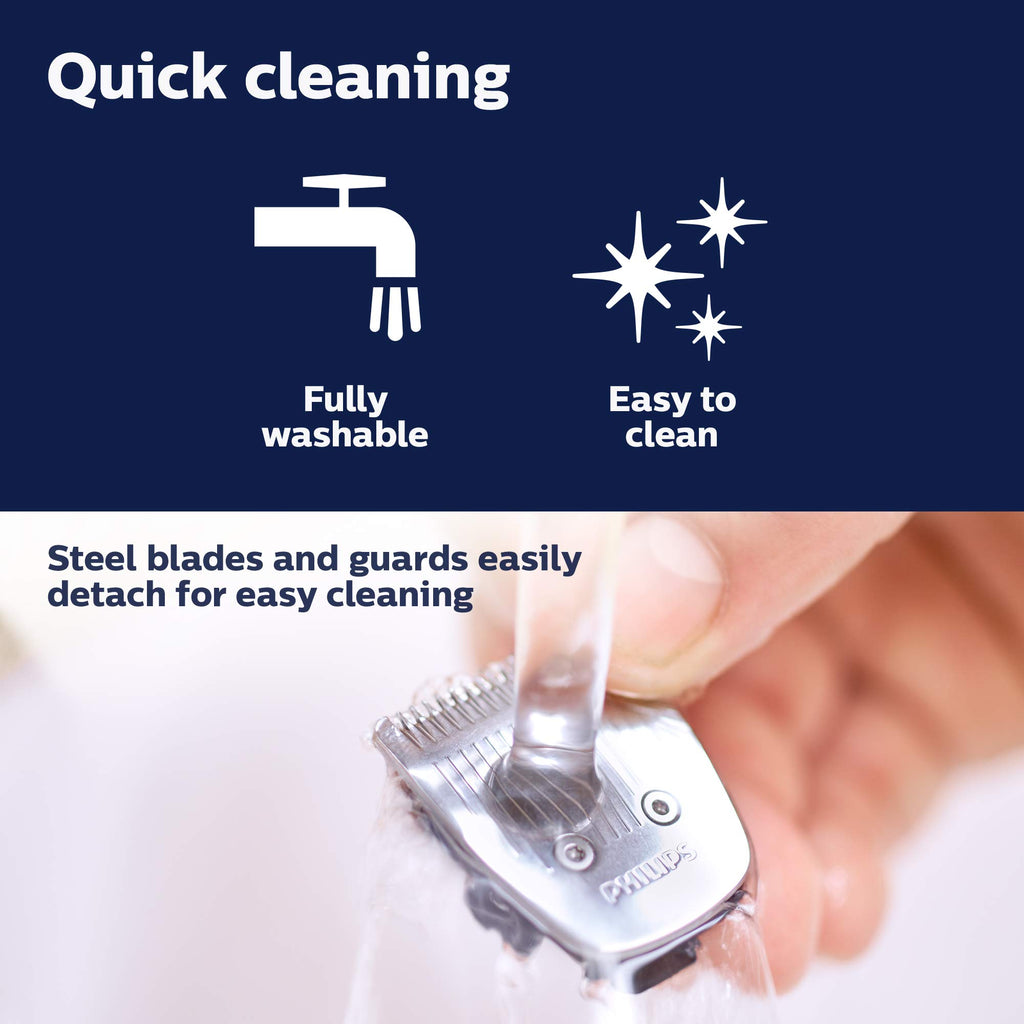 Philips Norelco All-in-One 3000 13-in-1 Trimmer, Face & Hair, Comfort Tips
