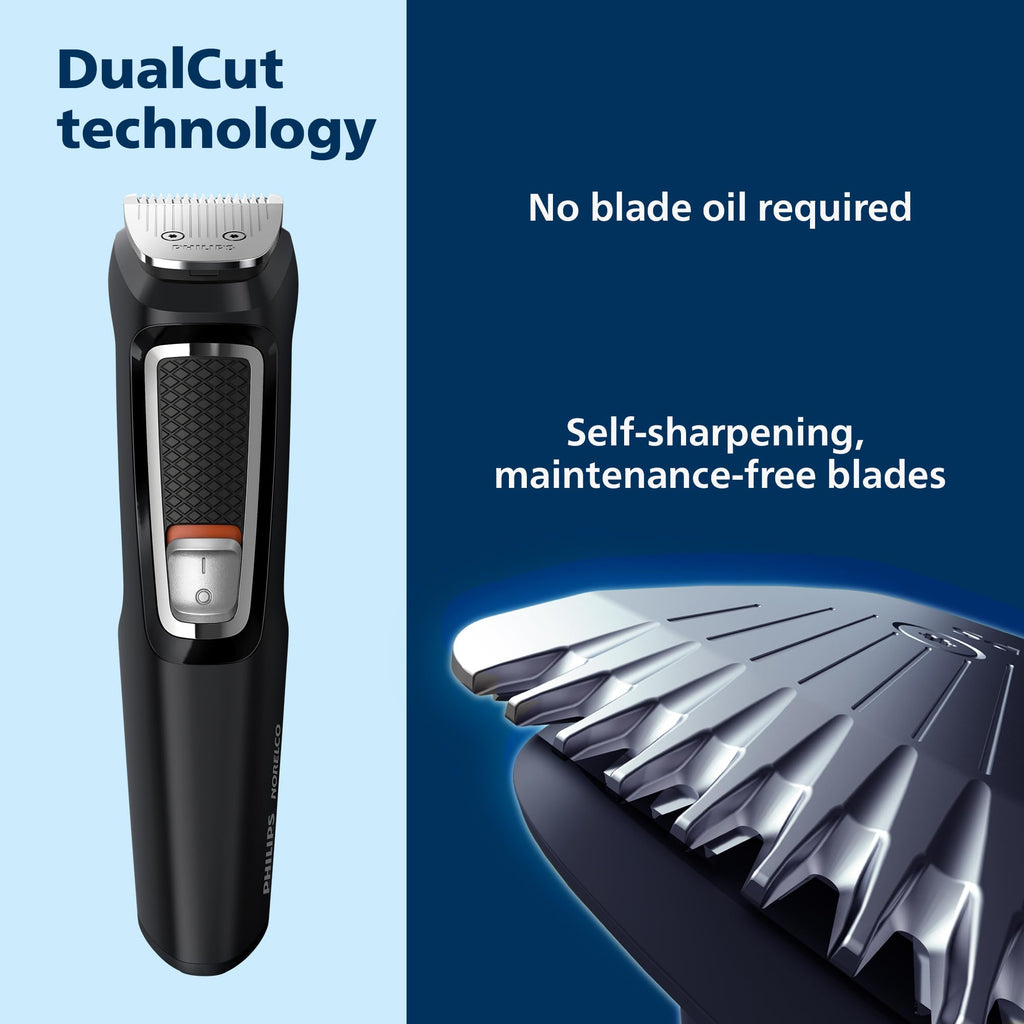 Philips Norelco All-in-One 3000 13-in-1 Trimmer, Face & Hair, Comfort Tips