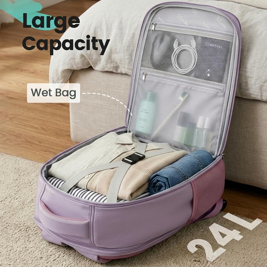 MATEIN for New Ryanair Cabin Bags 40x30x20, Travel Backpack Cabin Size
