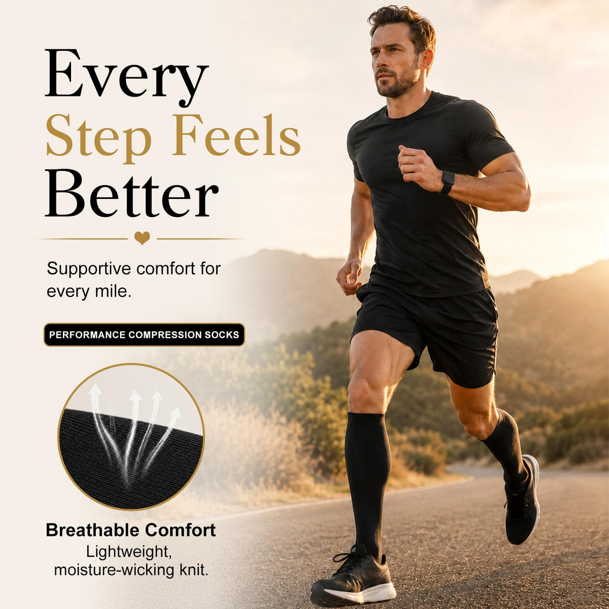 Laite Hebe 4 Pairs-Compression Socks for Women&Men Circulation-Best Support for Nurses,Running,Athletic