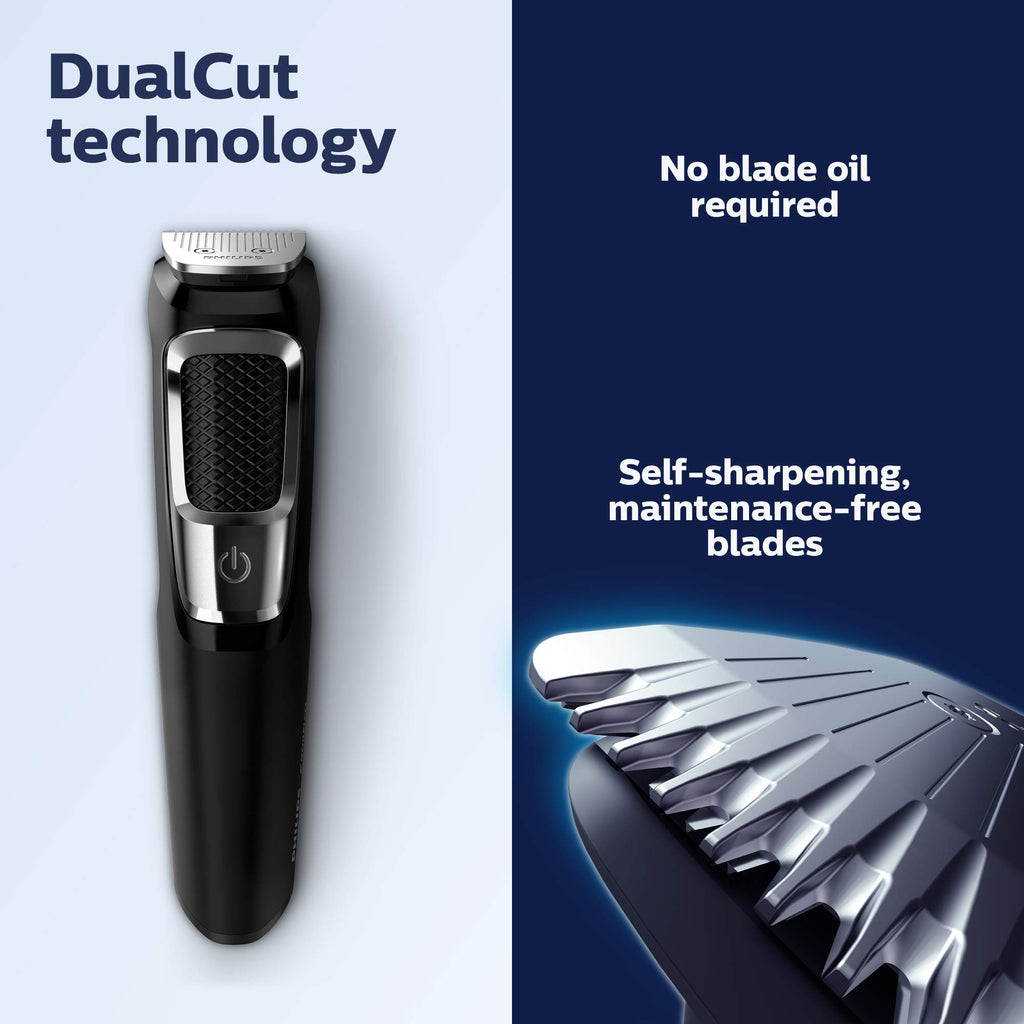 Philips Norelco All-in-One 3000 13-in-1 Trimmer, Face & Hair, Comfort Tips