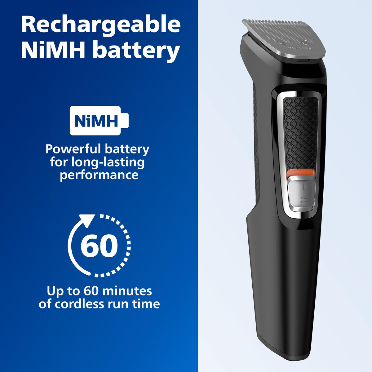 Philips Norelco All-in-One 3000 13-in-1 Trimmer, Face & Hair, Comfort Tips