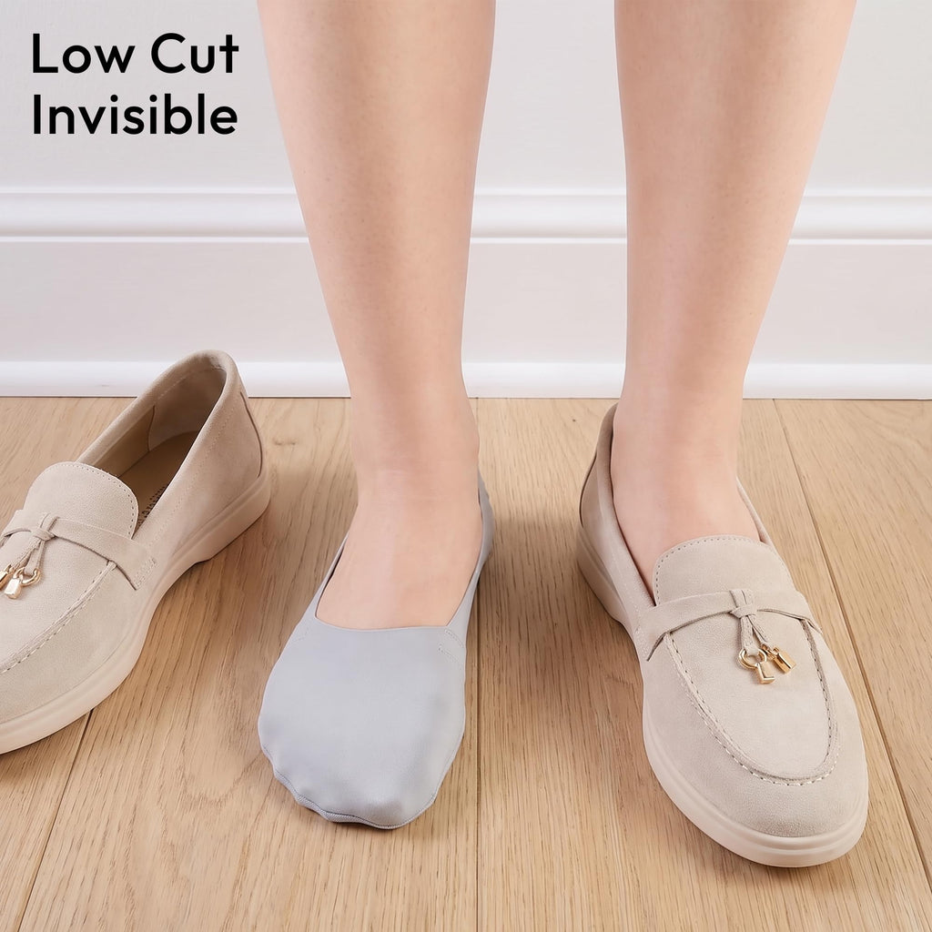Sofier No Show Socks Womens,6 Pairs Non Slip Low Cut Invisible Liner