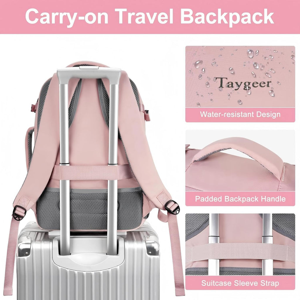 Taygeer Ryanair Cabin Bags 40x30x20 Underseat, Travel Backpack Cabin Size