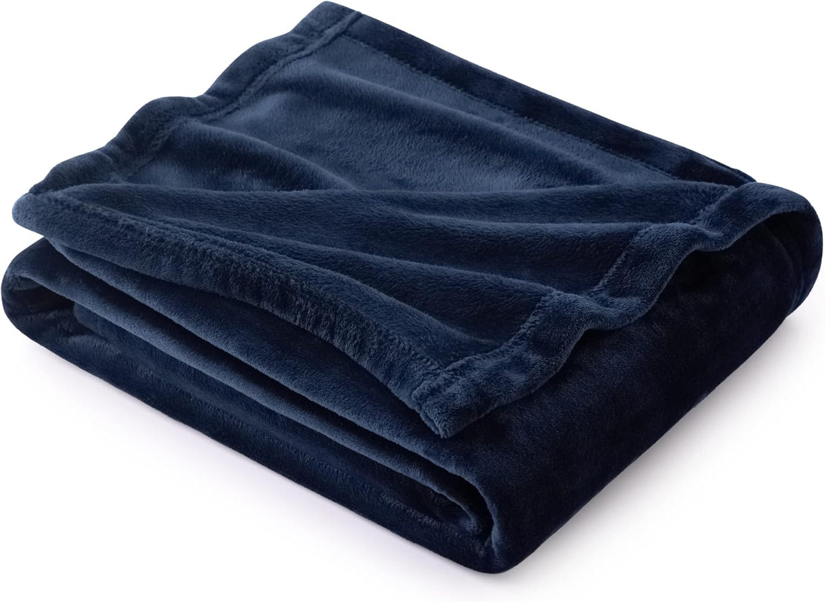 Bedsure GentleSoft Fleece King Size Blankets for Bed Grey - Soft Lightweight Plush Cozy Fuzzy Luxury Warm Spring Blanket Microfiber, Room Home Decor Gifts for Women and Men, 108x90 inches