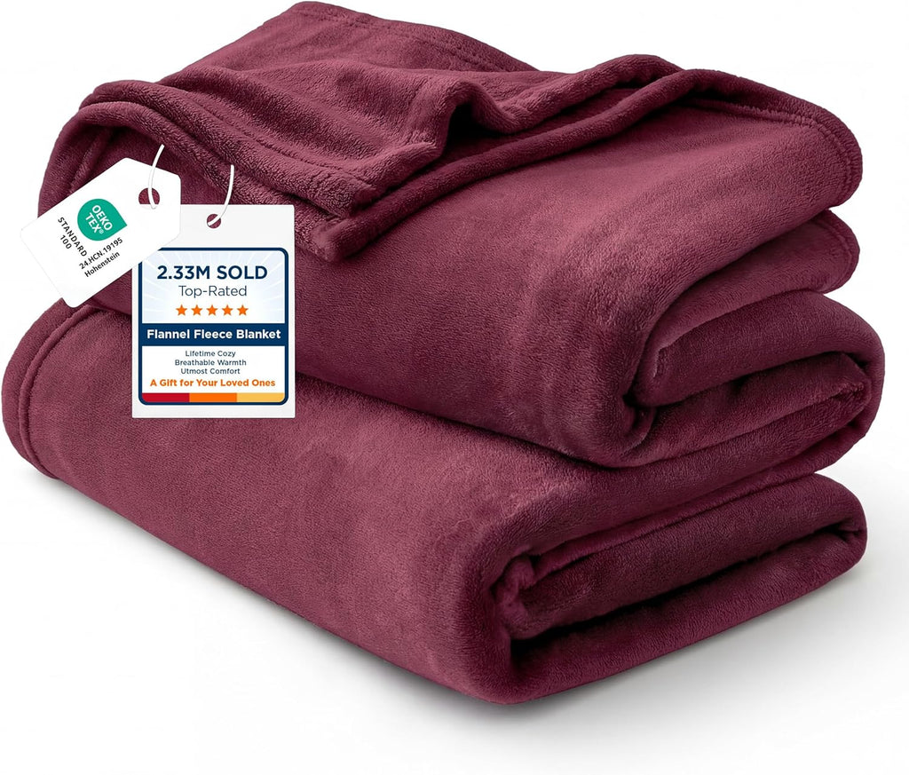 Bedsure GentleSoft Fleece King Size Blankets for Bed Grey - Soft Lightweight Plush Cozy Fuzzy Luxury Warm Spring Blanket Microfiber, Room Home Decor Gifts for Women and Men, 108x90 inches