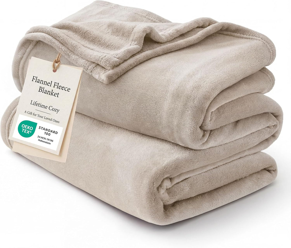 Bedsure GentleSoft Fleece King Size Blankets for Bed Grey - Soft Lightweight Plush Cozy Fuzzy Luxury Warm Spring Blanket Microfiber, Room Home Decor Gifts for Women and Men, 108x90 inches