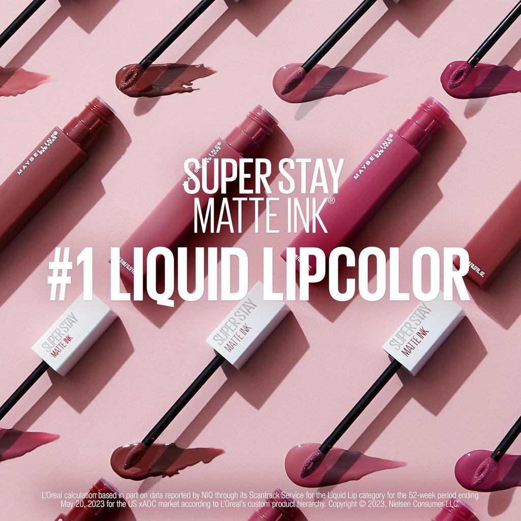 Maybelline Super Stay Matte Ink Liquid Lipstick Makeup, Mover