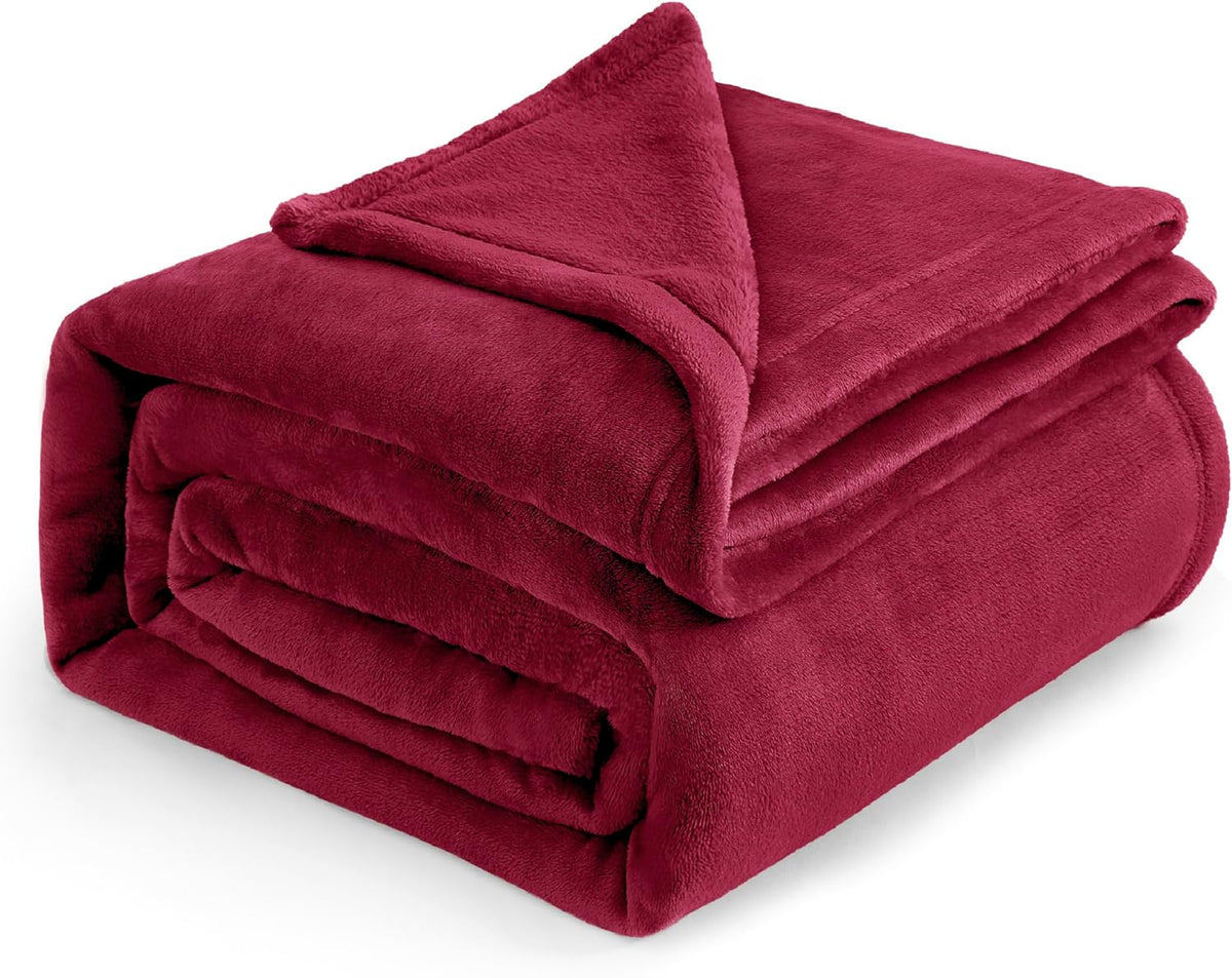 Bedsure GentleSoft Fleece King Size Blankets for Bed Grey - Soft Lightweight Plush Cozy Fuzzy Luxury Warm Spring Blanket Microfiber, Room Home Decor Gifts for Women and Men, 108x90 inches