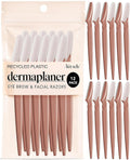 Kitsch Dermaplane Razor for Women Face – Terracotta, 12 pcs