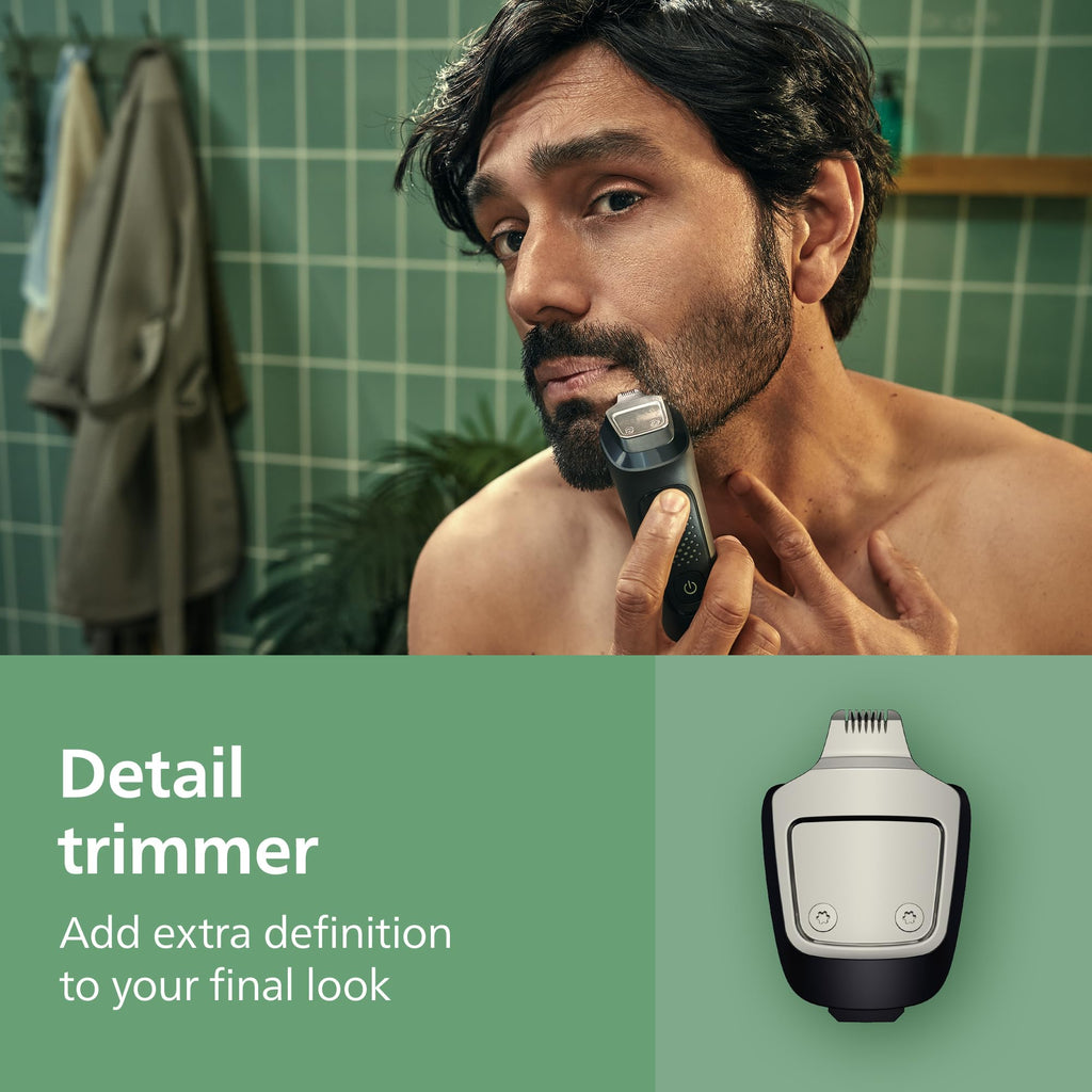 Philips Norelco All-in-One 3000 13-in-1 Trimmer, Face & Hair, Comfort Tips