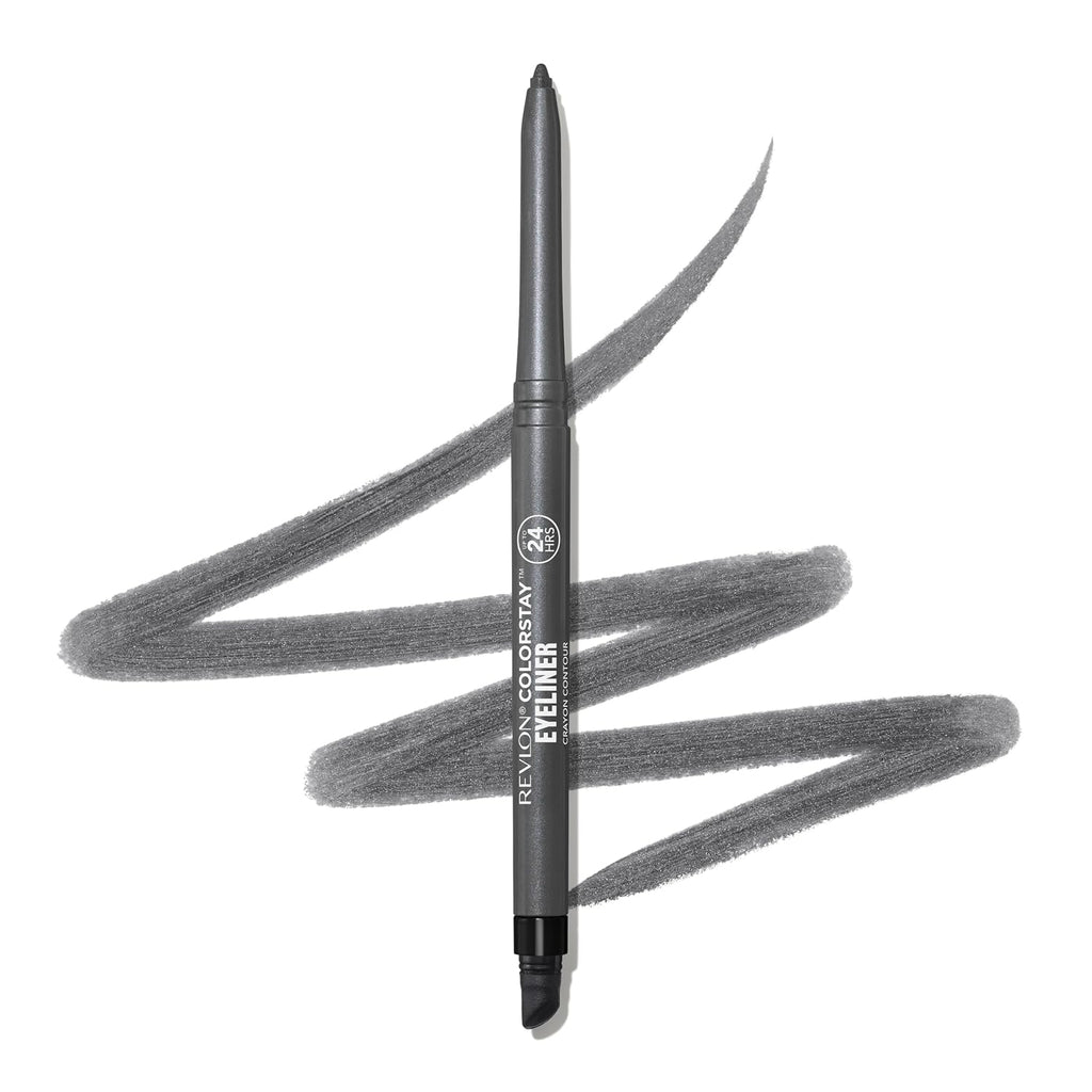 Revlon ColorStay Pencil Waterproof Eyeliner, 202 Black Brown, 0.01 oz