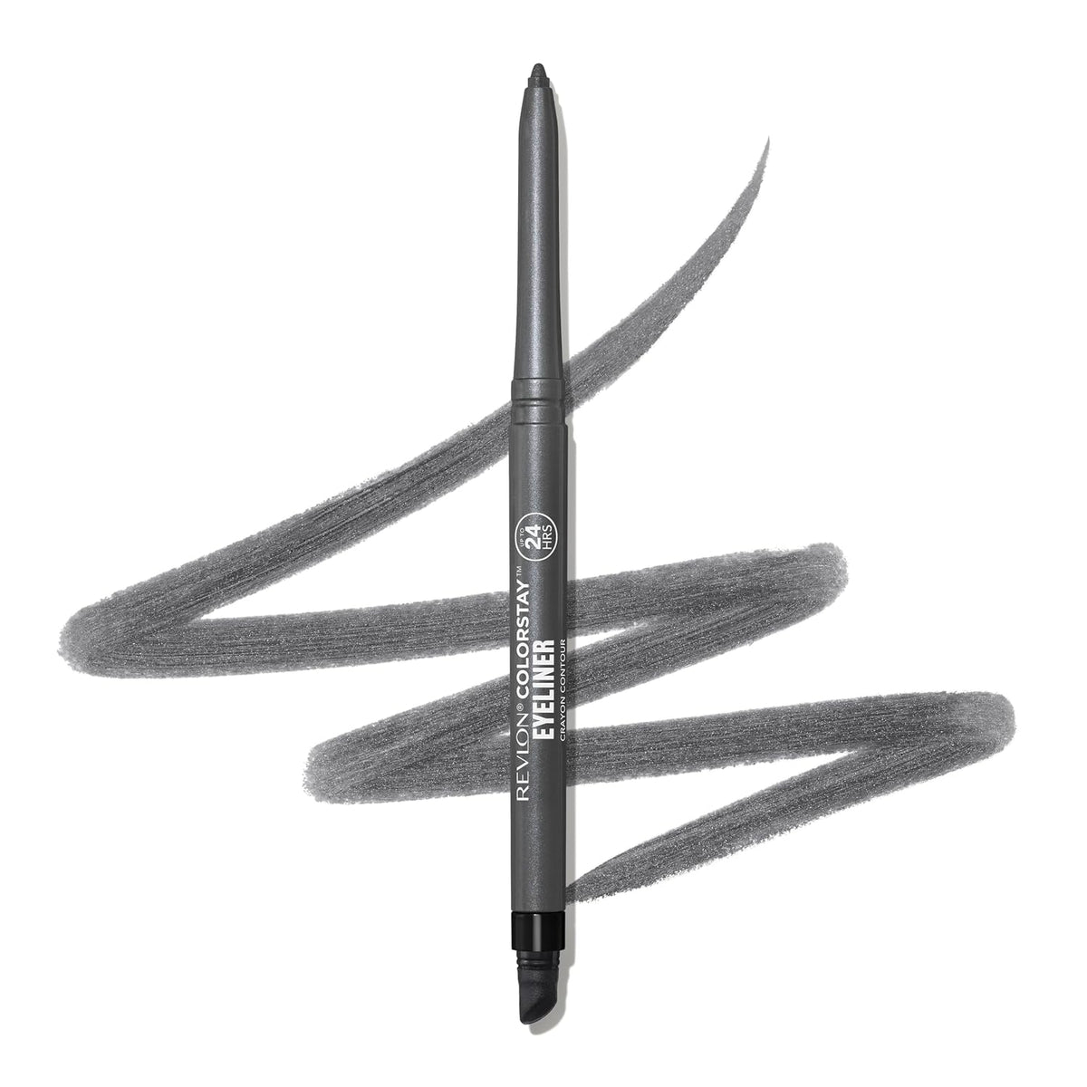 Revlon ColorStay Pencil Waterproof Eyeliner, 202 Black Brown, 0.01 oz