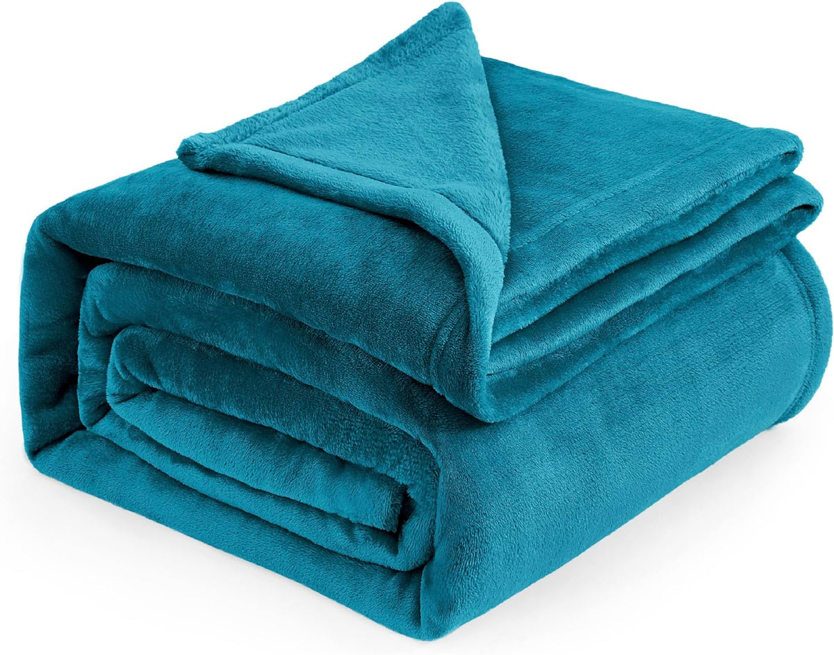 Bedsure GentleSoft Fleece King Size Blankets for Bed Grey - Soft Lightweight Plush Cozy Fuzzy Luxury Warm Spring Blanket Microfiber, Room Home Decor Gifts for Women and Men, 108x90 inches