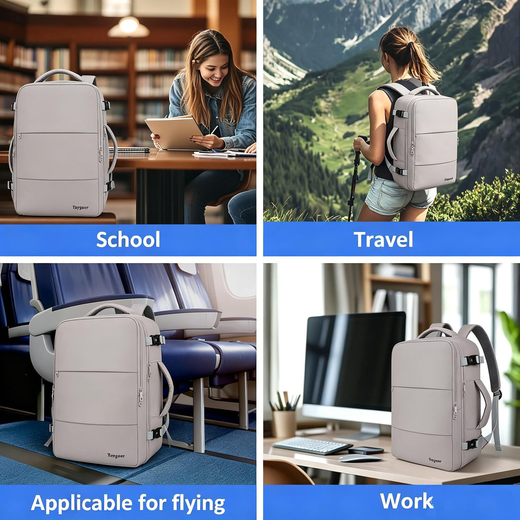Taygeer Ryanair Cabin Bags 40x30x20 Underseat, Travel Backpack Cabin Size