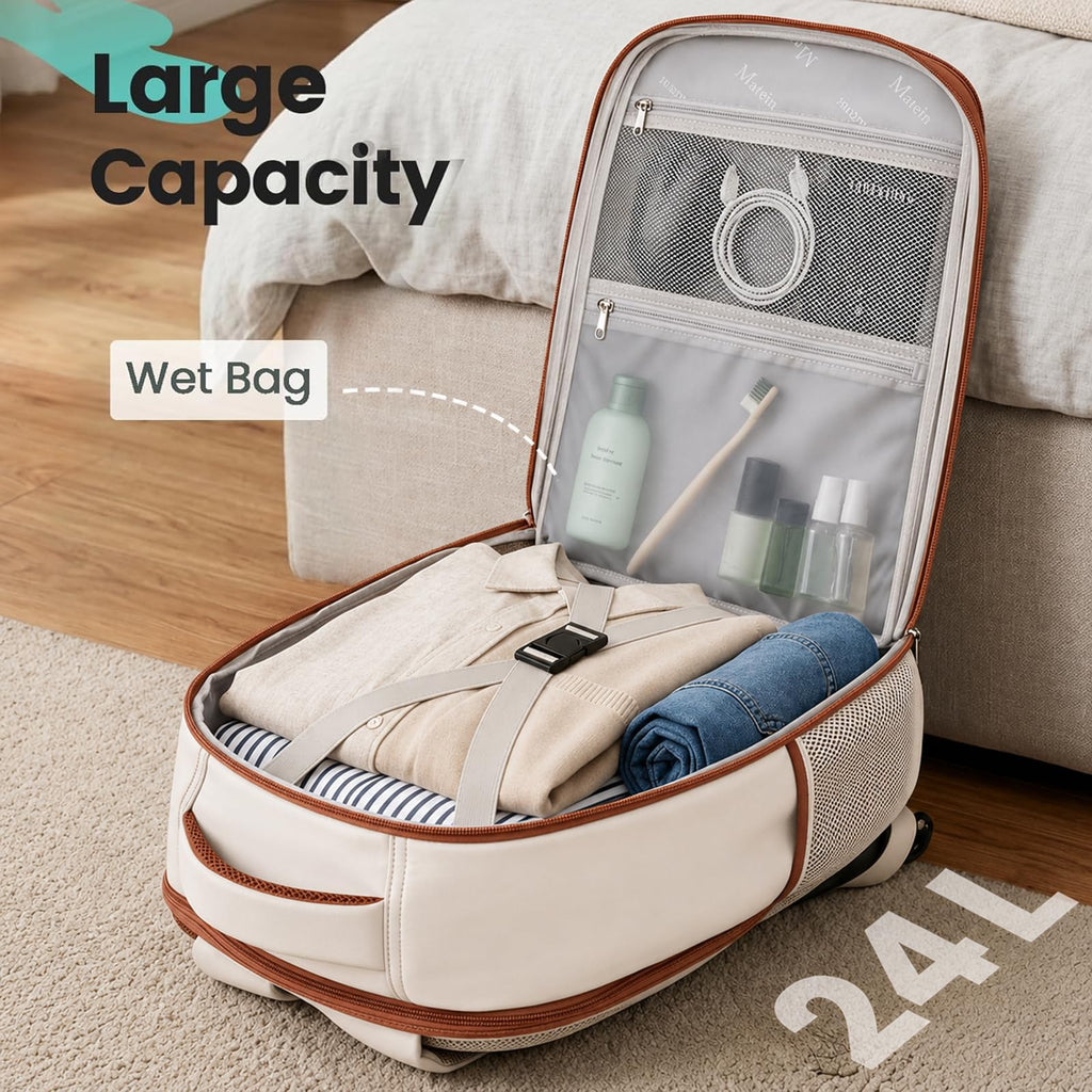 MATEIN for New Ryanair Cabin Bags 40x30x20, Travel Backpack Cabin Size