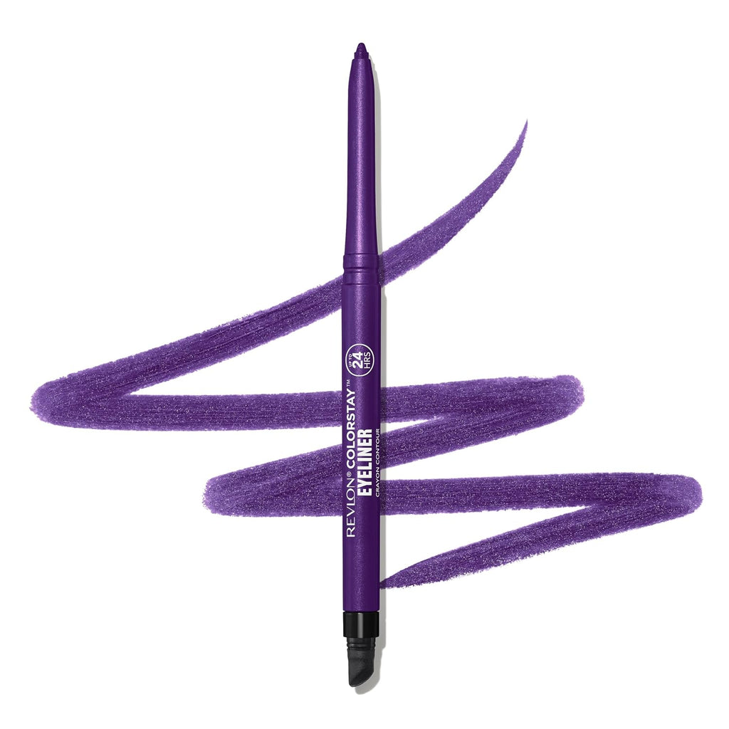 Revlon ColorStay Pencil Waterproof Eyeliner, 202 Black Brown, 0.01 oz