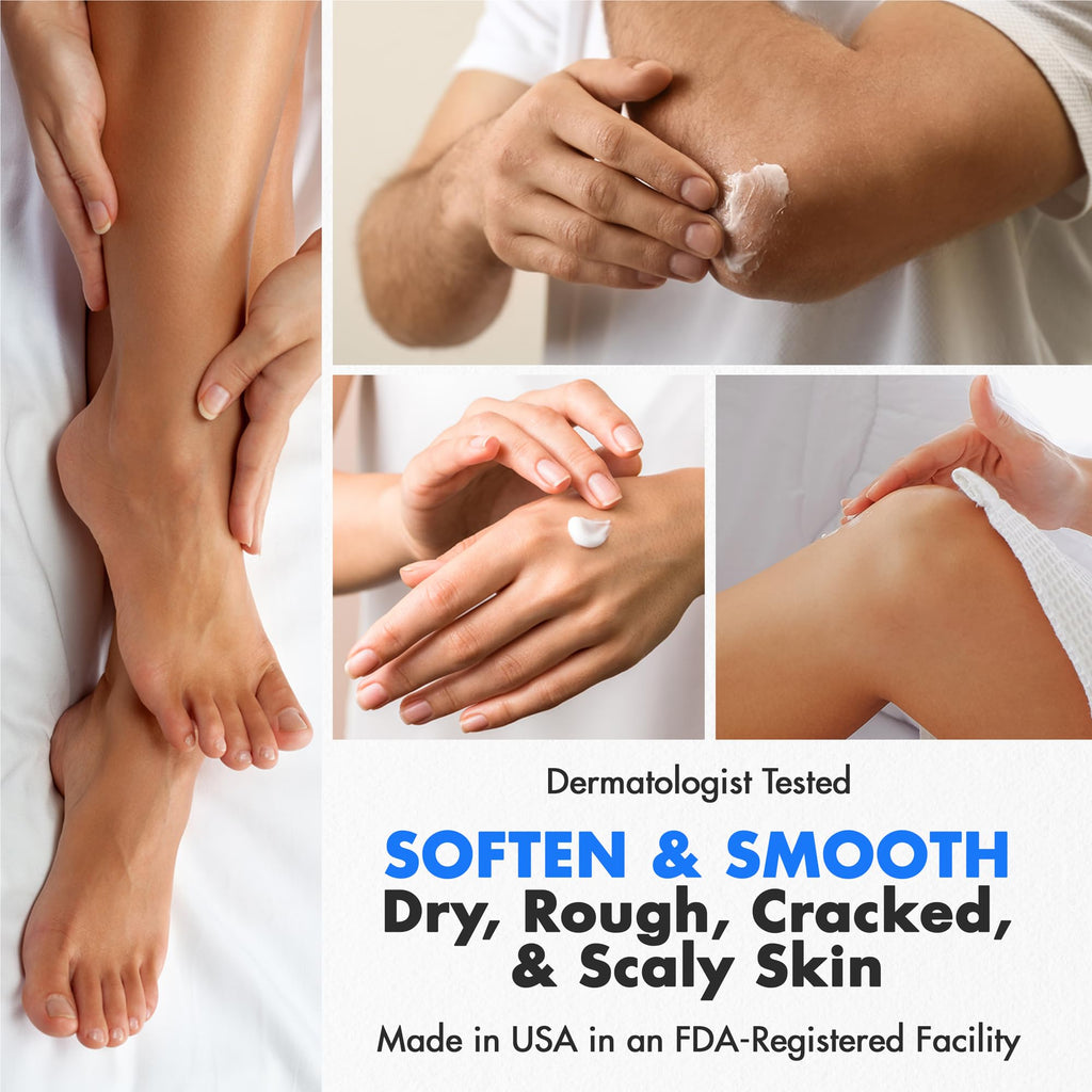 Ebanel Urea Cream 40% plus Salicylic Acid 2% for Dry Cracked Feet Skin