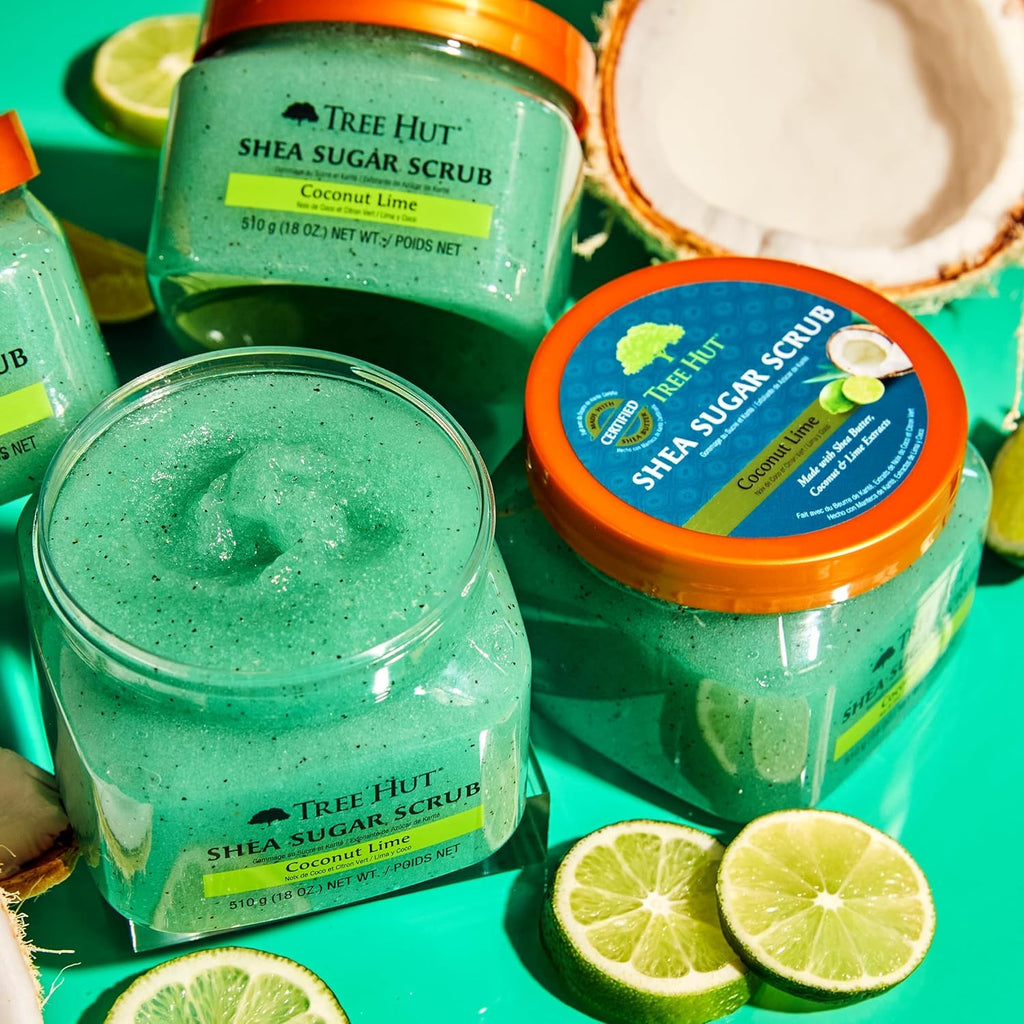 Tree Hut Body Scrub, Vitamin C, 18 Oz
