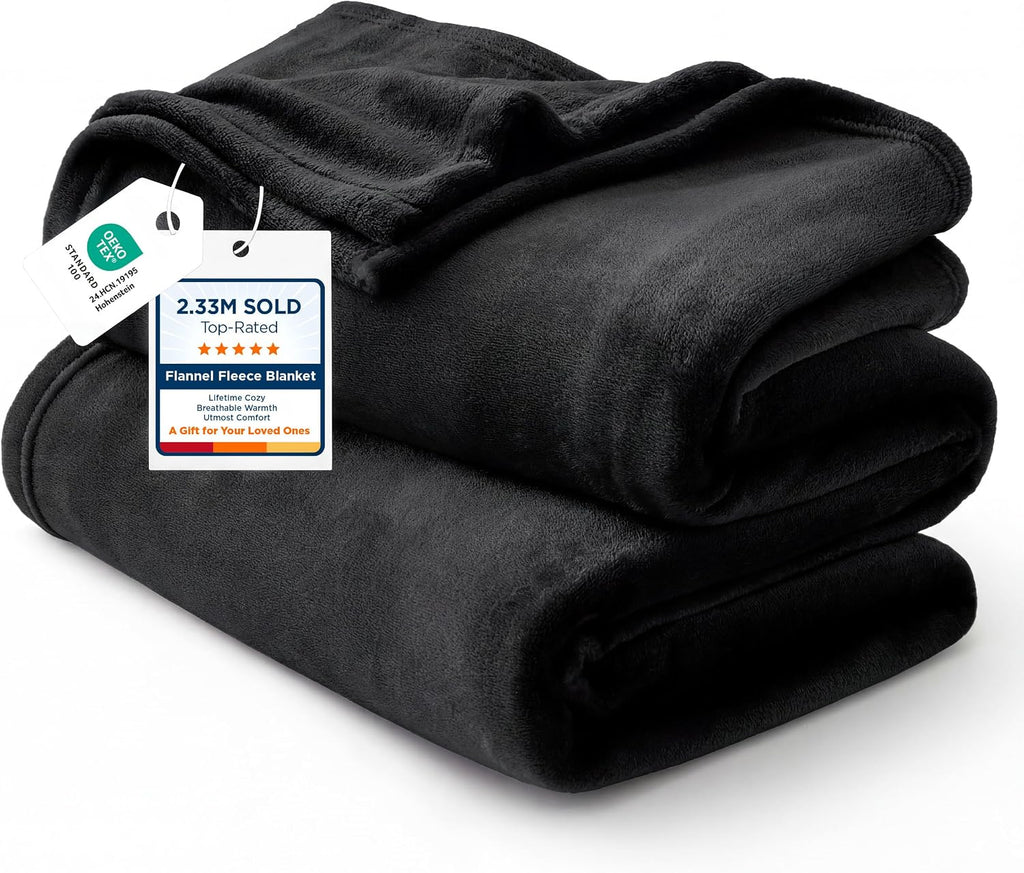 Bedsure GentleSoft Fleece King Size Blankets for Bed Grey - Soft Lightweight Plush Cozy Fuzzy Luxury Warm Spring Blanket Microfiber, Room Home Decor Gifts for Women and Men, 108x90 inches