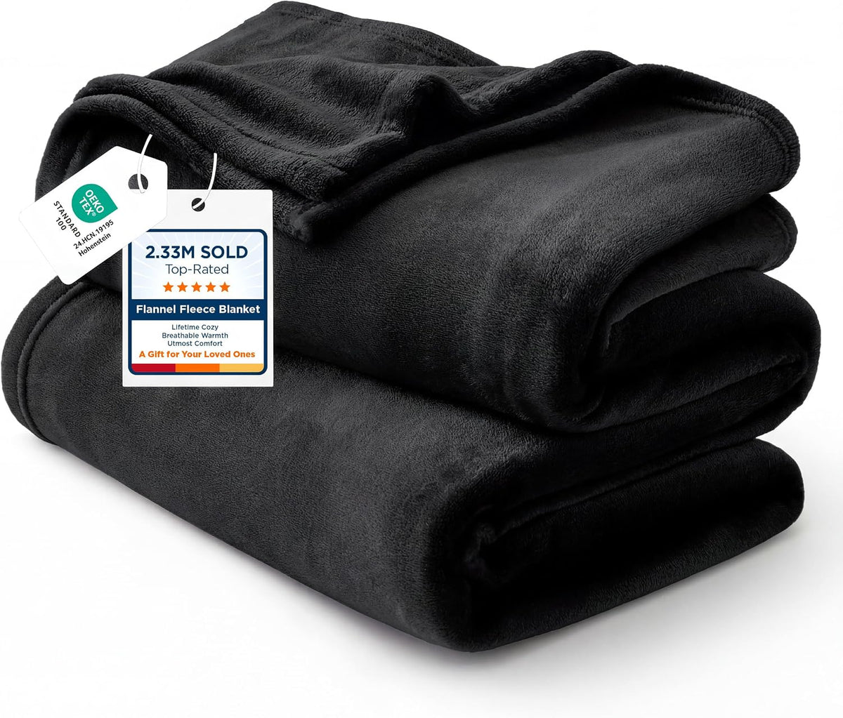 Bedsure GentleSoft Fleece King Size Blankets for Bed Grey - Soft Lightweight Plush Cozy Fuzzy Luxury Warm Spring Blanket Microfiber, Room Home Decor Gifts for Women and Men, 108x90 inches