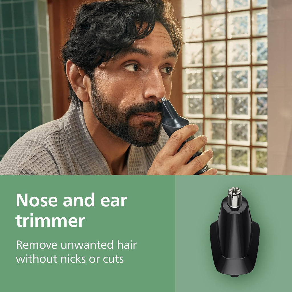 Philips Norelco All-in-One 3000 13-in-1 Trimmer, Face & Hair, Comfort Tips