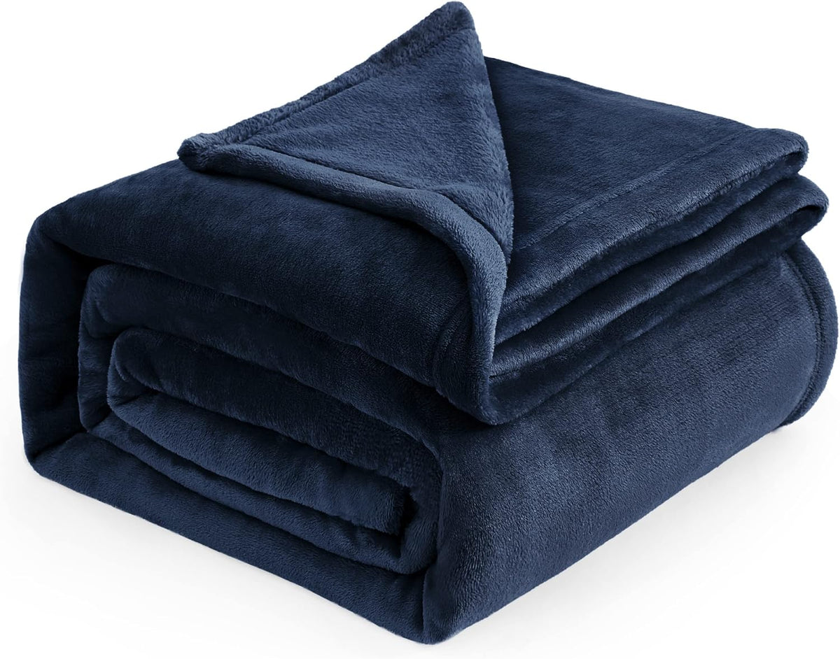 Bedsure GentleSoft Fleece King Size Blankets for Bed Grey - Soft Lightweight Plush Cozy Fuzzy Luxury Warm Spring Blanket Microfiber, Room Home Decor Gifts for Women and Men, 108x90 inches